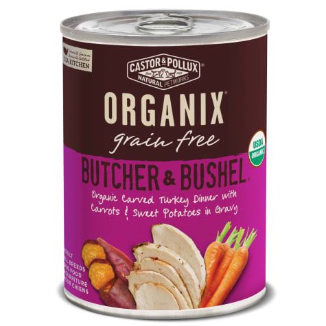 Castor & Pollux Organix Butcher & Bushel Organic Carved Turkey Dinner Wet Dog Food
