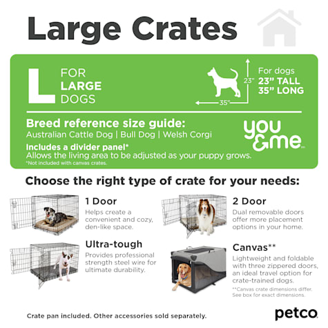 large breed dog crate