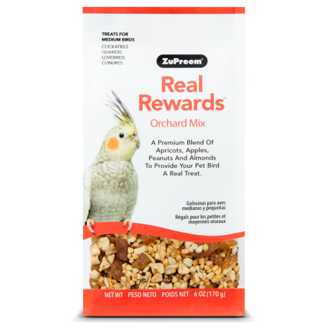 ZuPreem Real Rewards Orchard Mix Treats for Medium Birds