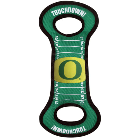 Pets First Oregon Ducks Field Tug Dog Toy