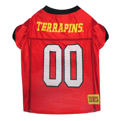 Pets First Maryland Terrapins NCAA Mesh Jersey for Dogs
