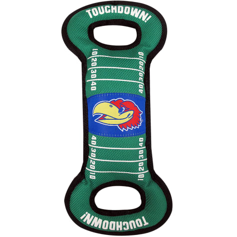 Pets First Kansas Jayhawks Field Tug Dog Toy