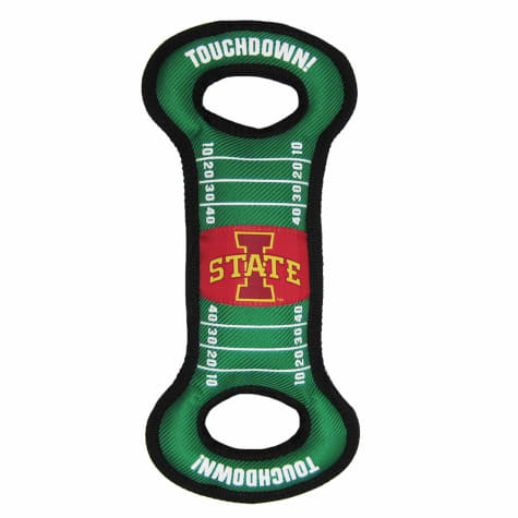 Pets First Iowa State Cyclones Field Tug Dog Toy