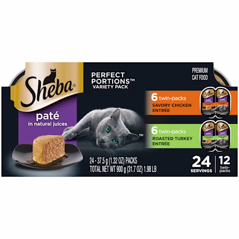 Sheba Perfect Portions Wet Cat Food Pate Variety Pack