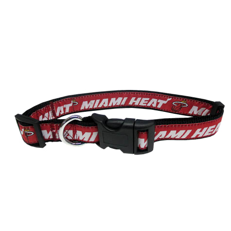 Pets First Miami Heat Dog Collar