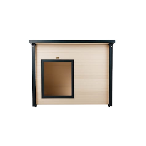New Age Pet ECOFLEX Rustic Lodge Style Dog House