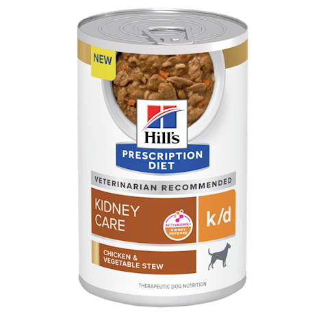Hill's Prescription Diet k/d Kidney Care Chicken & Vegetable Stew Canned Dog Food