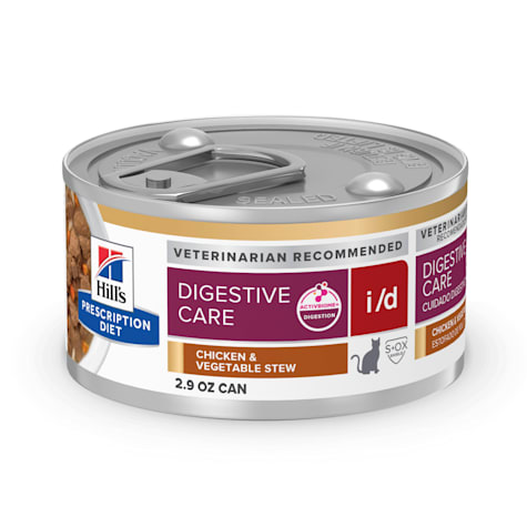 Hill's Prescription Diet i/d Digestive Care Chicken & Vegetable Stew Canned Cat Food