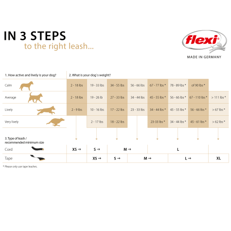 retractable dog leash lengths