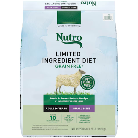 Nutro Limited Ingredient Diet Small Bites Lamb & Sweet Potato Adult Dry Dog Food