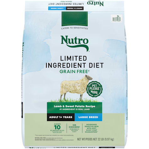 Nutro Limited Ingredient Diet Lamb & Sweet Potato Recipe Large Breed Adult Dry Dog Food