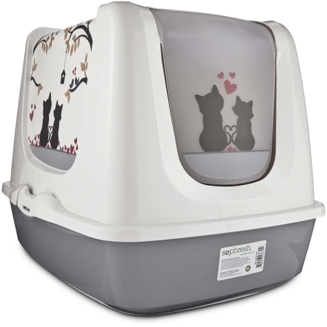 Nature S Miracle Advanced Hooded Cat Litter Box Cat Litter Boxes Petsmart