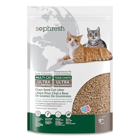 So Phresh Extreme Clumping Unscented Grass Seed Cat Litter 20 Lbs Petco