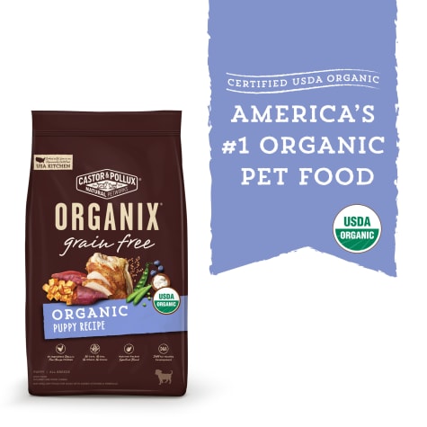 organix puppy food