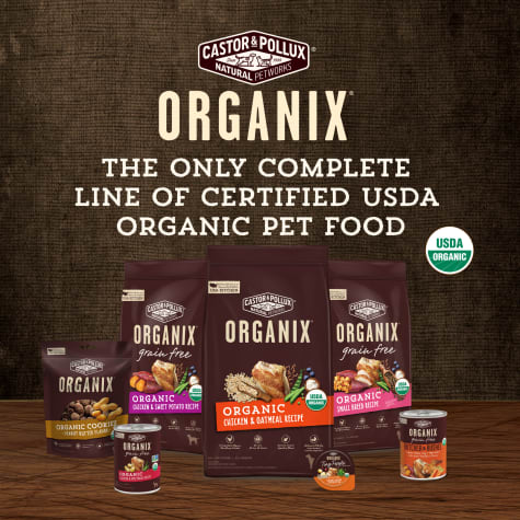castor and pollux organix puppy food