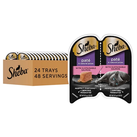 Sheba Perfect Portions With Sustainable Salmon Wet Cat Food