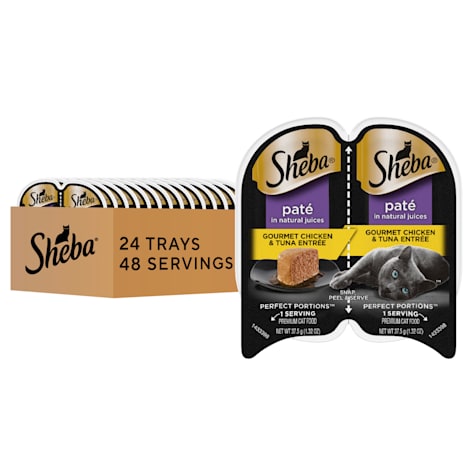 Sheba Perfect Portions Gourmet Chicken and Tuna Entree Wet Cat Food