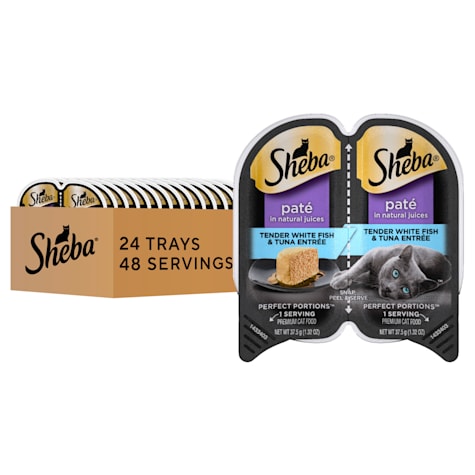 Sheba Perfect Portions Tender Whitefish and Tuna Entree Wet Cat Food