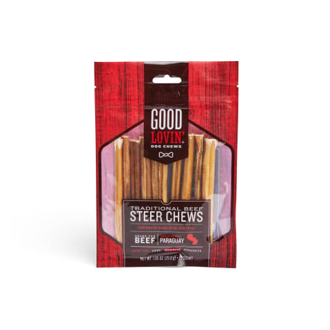 Good Lovin' Traditional Beef Steer Dog Chews