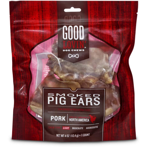 Good Lovin' Smoked Pig Ear Dog Chews