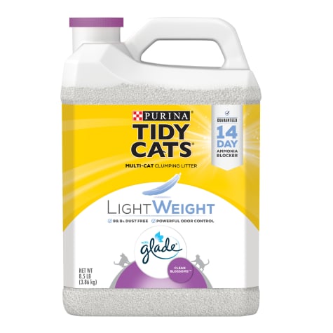 Tidy Cats Light Weight Glade Clean Blossoms Low Dust Clumping Multi Cat Litter