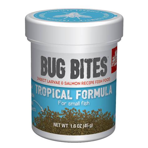 Fluval Bug Bites Granules for Small Tropical Fish