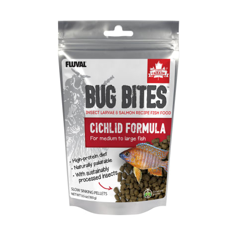 Fluval Bug Bites Pellets for Cichlids