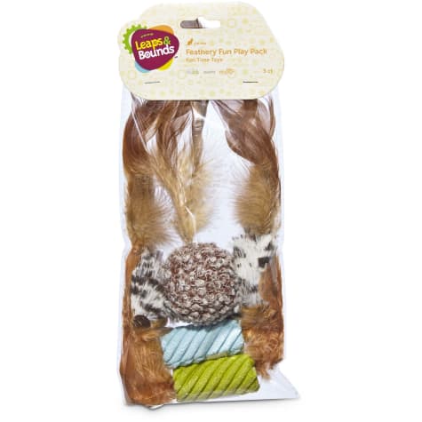 Leaps & Bounds Feather Cat Toy Multipack
