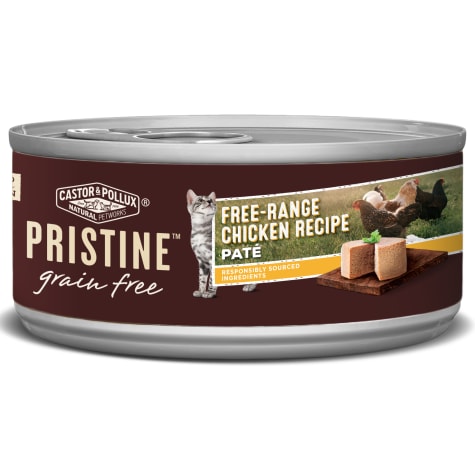 Castor & Pollux Pristine Grain Free Chicken Pate Wet Canned Cat Food