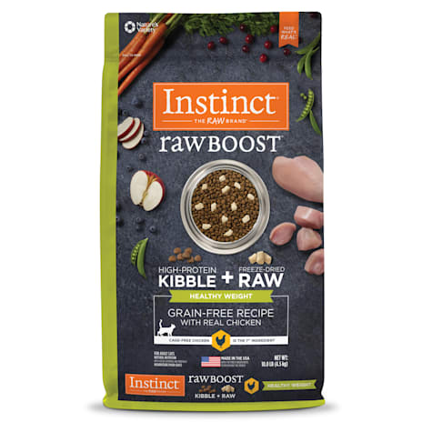 Instinct Raw Boost Healthy Weight Grain Free Recipe with Real Chicken Natural Dry Cat Food