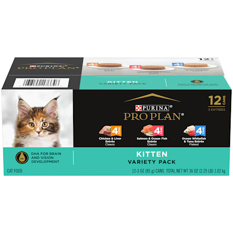 Purina Pro Plan High Protein DEVELOPMENT Kitten Favorites Wet Kitten Food Variety Pack