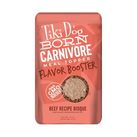 Tiki Dog Aloha Petites Beef Bisque Small Breed Dog Treat Pouches
