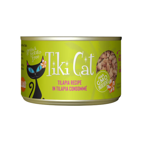 Tiki Cat Luau Tilapia Wet Cat Food