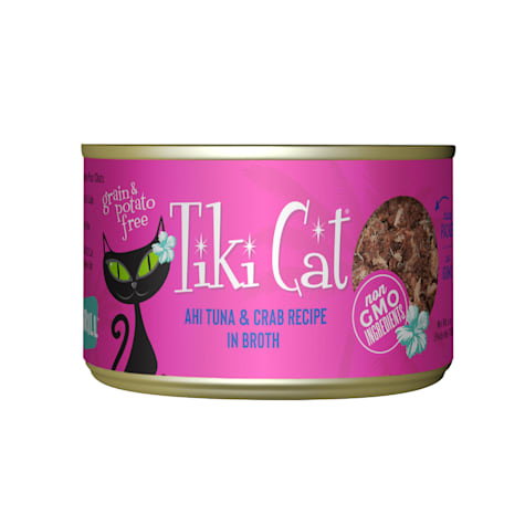 Tiki Cat Hana Grill Ahi Tuna Crab Wet Cat Food