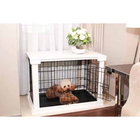 Merry Products Crate with Cover in White