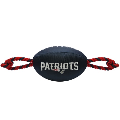Pets First New England Patriots Football Dog Toy