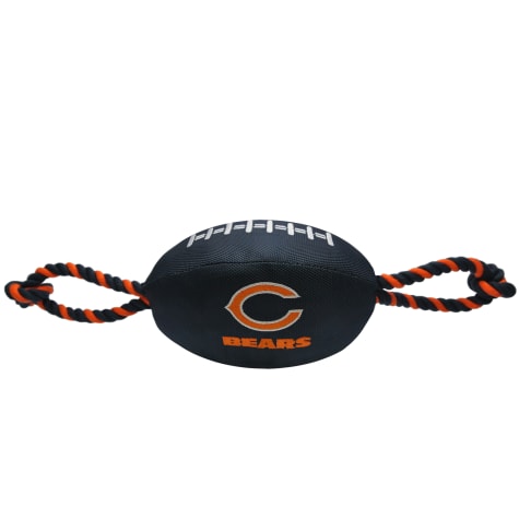 Pets First Chicago Bears Football Dog Toy