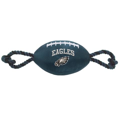 Pets First Philadelphia Eagles Football Dog Toy, Medium ...