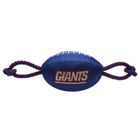 Pets First New York Giants Football Dog Toy