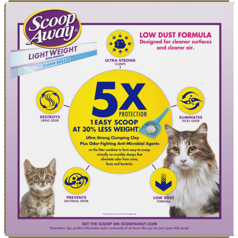 scoop away lightweight cat litter