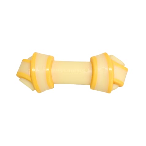 Nylabone Power Bacon & Cheese Knot Chew Toy