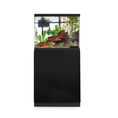 Imagitarium Black Gloss Fish Tank Stand Up To 29 Gal Petco