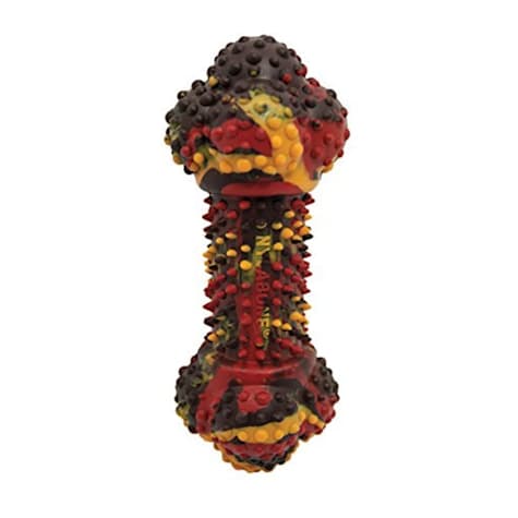 Nylabone Flavor Frenzy Rubber Chew, Bacon Cheeseburger
