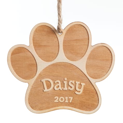 Custom Personalization Solutions Personalized Special Dog Wood Ornament