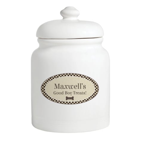 Custom Personalization Solutions Personalized Good Boy Treat Jar