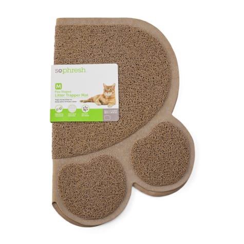 So Phresh Paw Shape Cat Litter Trapper Mat