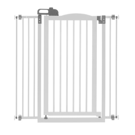 Richell Tall One-Touch White Pet Gate II