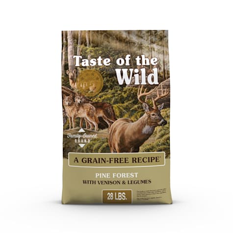 Taste of the Wild Pine Forest Grain-Free Dry Dog Food with Venison