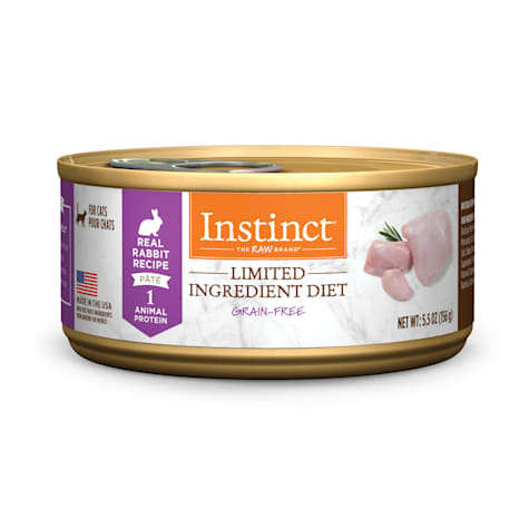 Instinct Limited Ingredient Diet Grain Free Real Rabbit Recipe Natural Wet Canned Cat Food