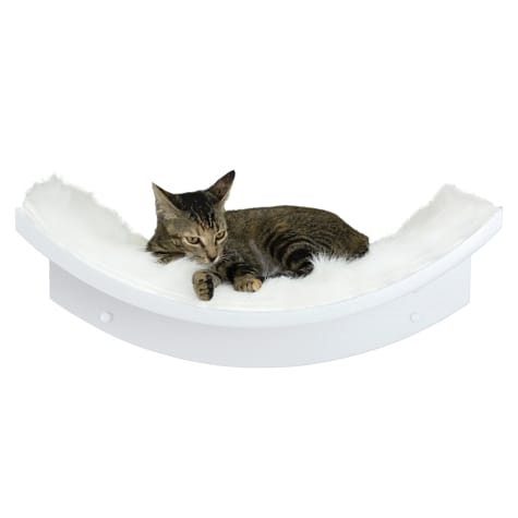 The Refined Feline Lotus Leaf Cat Shelf